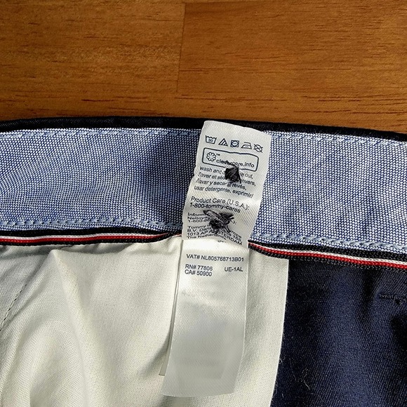 NWT Tommy Hilfiger Blue Pants 52/30 - Picture 4 of 5